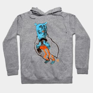 Blue Bear Hoodie